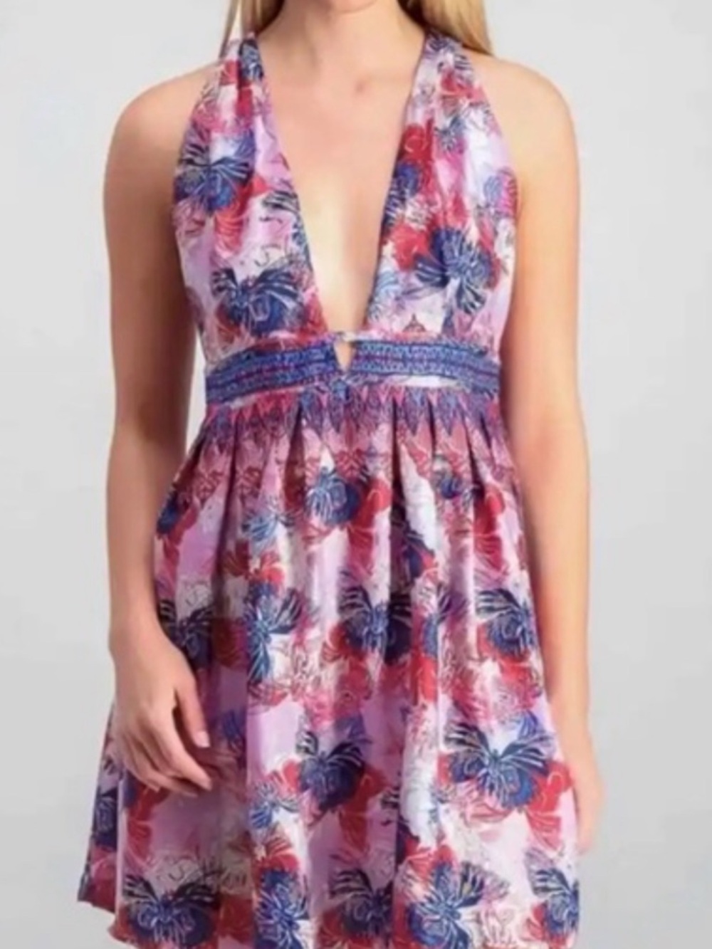 Free People Daydreamin Minidress Purple Dress Size XS